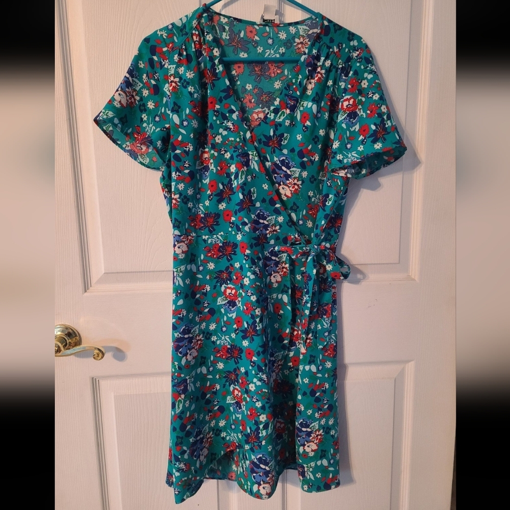 J.Crew Wrap Dress, size 10